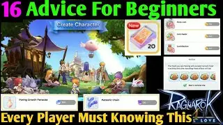 16 Ragnarok Mobile Beginner Guide and Tips , Ragnarok M Eternal Love Newbie Guide