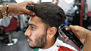 HAIRCUT TUTORIAL: SLICKED BACK DROP FADE