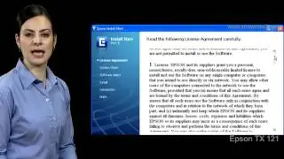 Epson Printer TX121 - How to Install Printer on Windows  XP Driver