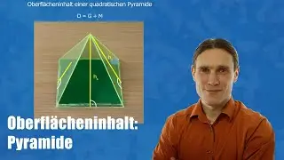Pyramide: Oberflächeninhalt | Körper