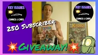 Mr. Key Issues: 250 Subscriber Key Comics Giveaway!