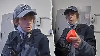 Ohio Shoplifter tries to shoot cop - gun goes click