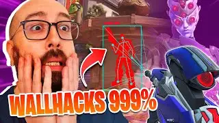 THE MOST OUTRAGEOUS WALLHACKS I'VE EVER SEEN! | Angrod Overwatch