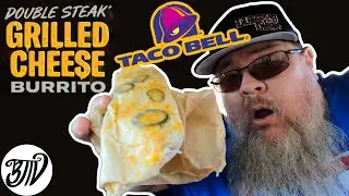 Double Steak Grilled Cheese Burritos @Taco Bell || Drive Thru Thursday