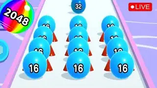 Ball Run 2048 Game Live Part 12