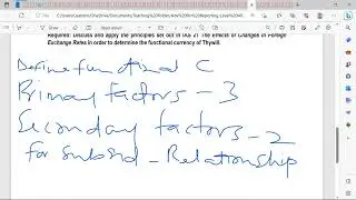 IAS 21 Consolidation Stages- Practical Tutorial