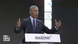 WATCH: Obama delivers speech and holds Q&A at Gates Foundation