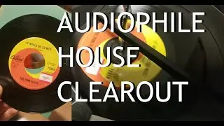 Audiophile Hoarder House Clearout : Part II Vinyl -Vintage Audio Video