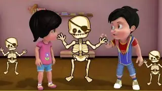 Vir ke piche bhoot | vir the robot boy new episode | robot boy suit on | veer d robot boy | bhoot 