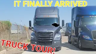 The long awaited truck tour of my 2022 Freightliner Cascadia - #SFI Basic truck - #ShawnTravels