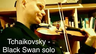 Tchaikovsky - Black Swan solo from Swan Lake,  Patrick Savage - violin