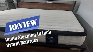 Inofia Sleeping 10 Inch Hybrid Mattress Review 2023