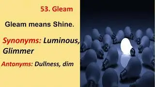 Learn 3 English words-Vocabulary Ladder Video 18.