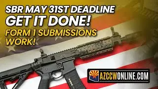 ATF FORM 1 FOR SBR DEADLINE!