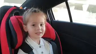 First of September. Eve at school///1 сентября . Ева в школе