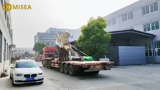 The Misea 4-bladed fixed-pitch propeller and its matching tail shaft are ready to set off