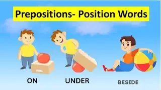 prepositions position words |#prepositions |#prepositionsofplace |#prepositionforkids |#Etoddlers