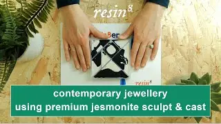 Mini tutorial - make JESMONITE jewellery with us