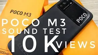 Тест звука POCO M3 | Два динамика!