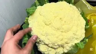I bought Cauliflower in Asia'n Supermercado #vegetables #yummy #healthy #youtube #blogger #youtuber 