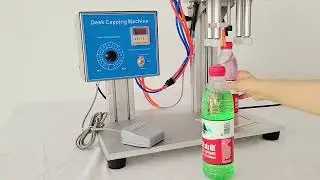 Desktop Pneumatic Screw Capping Machine