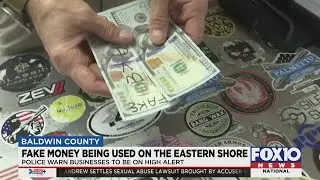 Fake money warning in Daphne