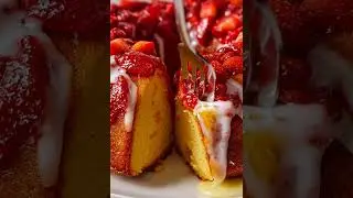 Strawberry Pineapple Pound Cake