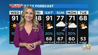 Cold front moving through North Texas could bring rain today