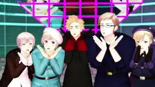 【APヘタリアMMD】 気まぐれメルシィ 【北欧】