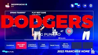 Mlb the show 22 Franchise Mode EP.1 Dodgers