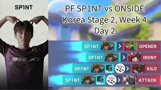 SP1NT POV vs ONSIDE Gaming (Runasapi) [Korea Stage 2, Week 4, Day 2]