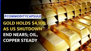 Gold holds steady above $4,100 as US shutdown optimism boosts risk appetite.