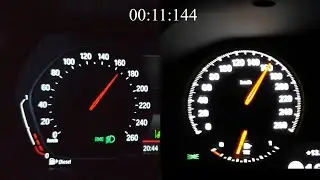 100-200 kph: BMW 120d F40 vs. BMW 120i F20