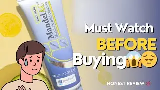 MandelAc facewash: honest Review: Must watch before buying🤔😱😠#honestreview #jenpharm
