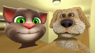Running From Talking Tom, Talking Ben Nextbot Gmod