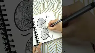 Zentangle Pattern drawing for kids #shorts #kids #zentangle #art #drawing #youtubeshorts