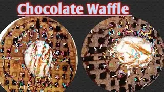 Belgium and Chocolate waffle recipe | Desi new recipe | Indian food recipes | All Chef recipe |