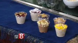 Overnight Oats Prepared by Cooking w/Julie on Good Morning CT
