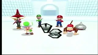 Mario Sports Mix: Team Green Toad vs Team Diddy Kong (Volleyball) Gameplay HD