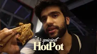 Spiciest hotpot at North Nazimabad ft. Nursery fruit Chaat