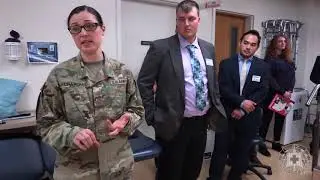 Physical Therapy Students Visit Blanchfield Army Community Hospital