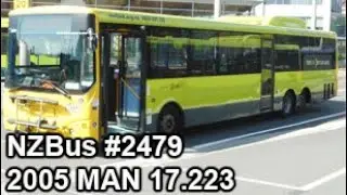 NZBus #2479 | 2005 MAN 17.223 (Designline) | Route 22: to VicUni