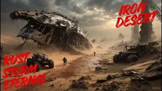 Rust Storm Eternal | Iron Desert Cinematic Post-Apocalyptic Ambient