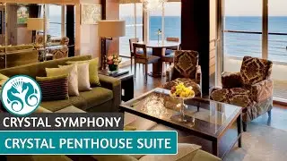 Crystal Symphony | Crystal Penthouse Tour & Review | 4K