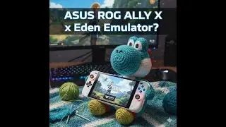 LINUX DESTROYS WINDOWS !! ASUS ROG ALLY x Zelda Tears of the Kingdom on Eden