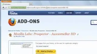 Firefox: Kombiniertes Such- und Adressfeld f&uuml;r Firefox