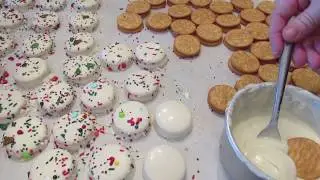 No bake peanut butter chocolate covered cookies. Kids tasty treat satisfying mshomebaker