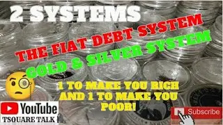 GOLD & SILVER STANDARD OR THE FIAT DEBT SYSTEM. #preciousmetals #silver #goldprice #gold #fiat #999 