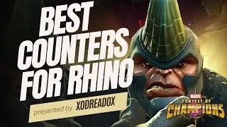 The best counters for fighting Rhino #MCOC