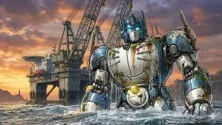 We Found a GIANT Strange Robot&hellip; It&rsquo;s Doraemon + Optimus Prime (OPTIMON)